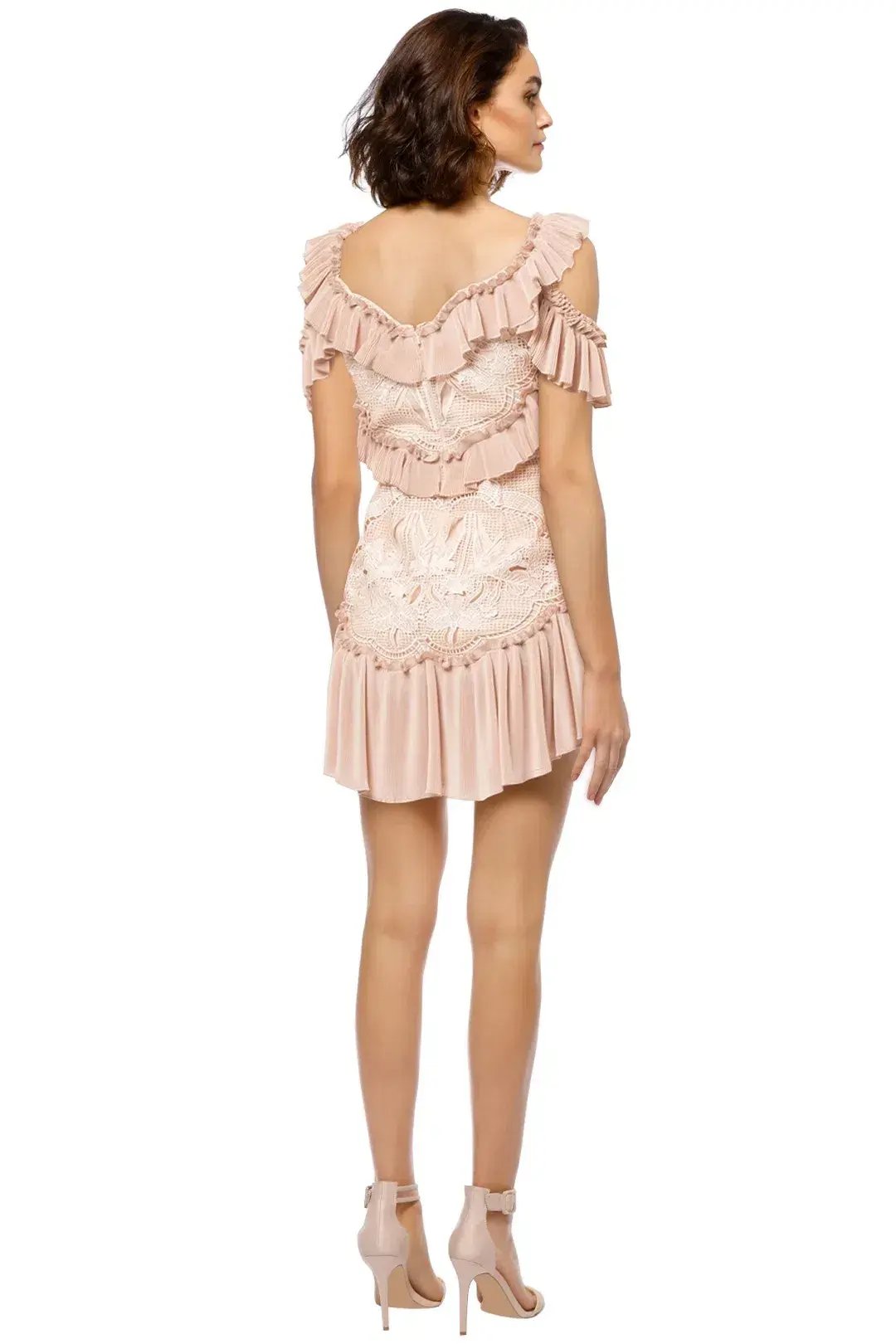 Alice McCall Lovebirds Dress in Rose Nude Size 4 photo 3