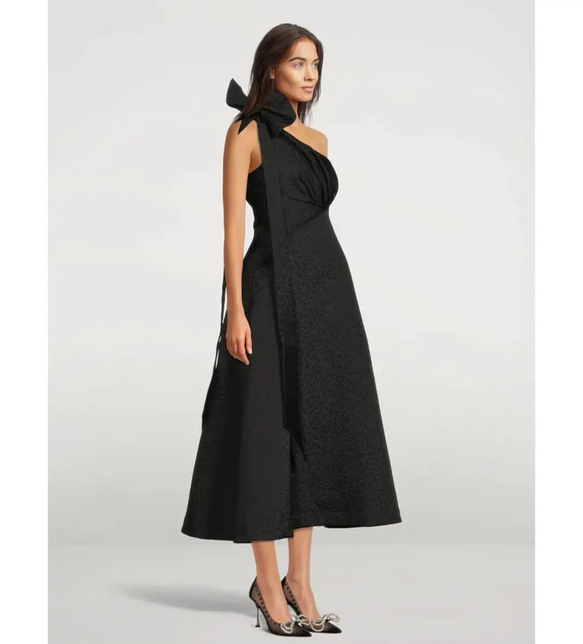 Rachel Gilbert Malea Dress Black Size 10 photo 2