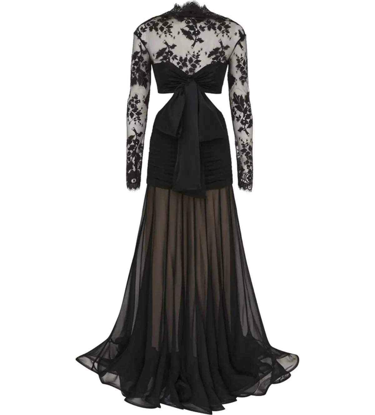 Zimmermann	Illustration Flounce Gown Black Size 0/AU 8 photo 2