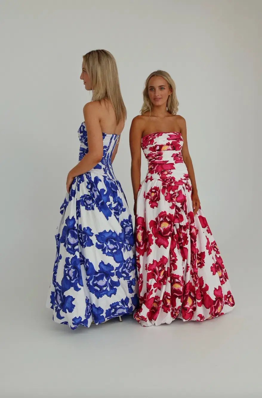 Aje Behold Maxi Dress in Boldly Blooming Size AU 6 photo 5