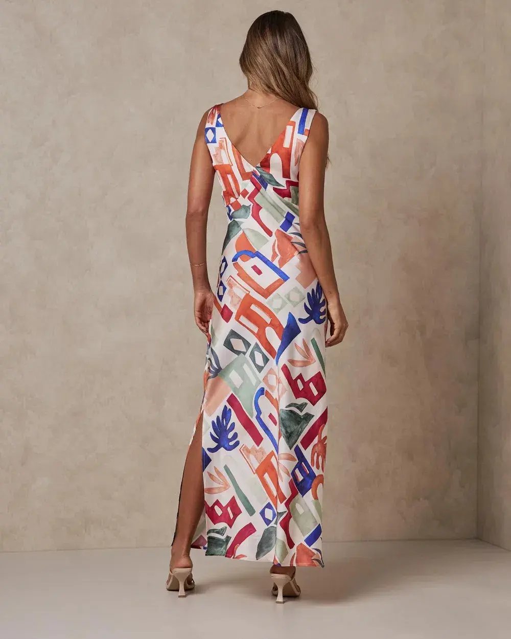 Aere Slip Dress Multi-colored Size AU 16 photo 2