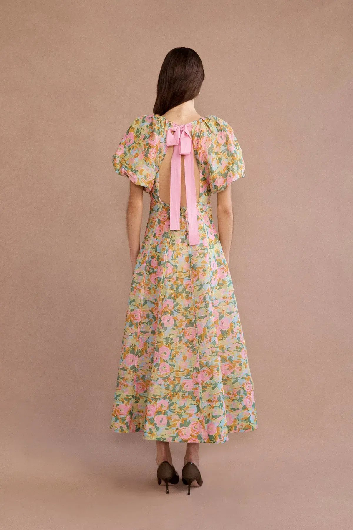 Lovaan Lorna Dress Sienna Floral Size 8 photo 2