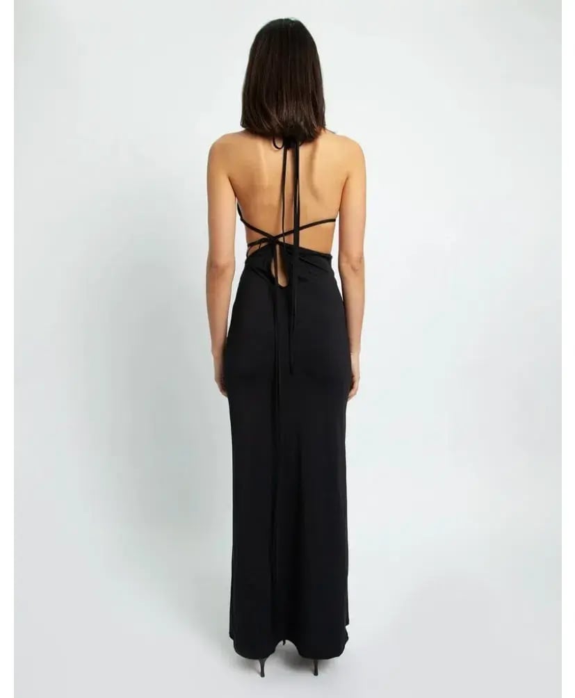 Are black dress full length photo 17