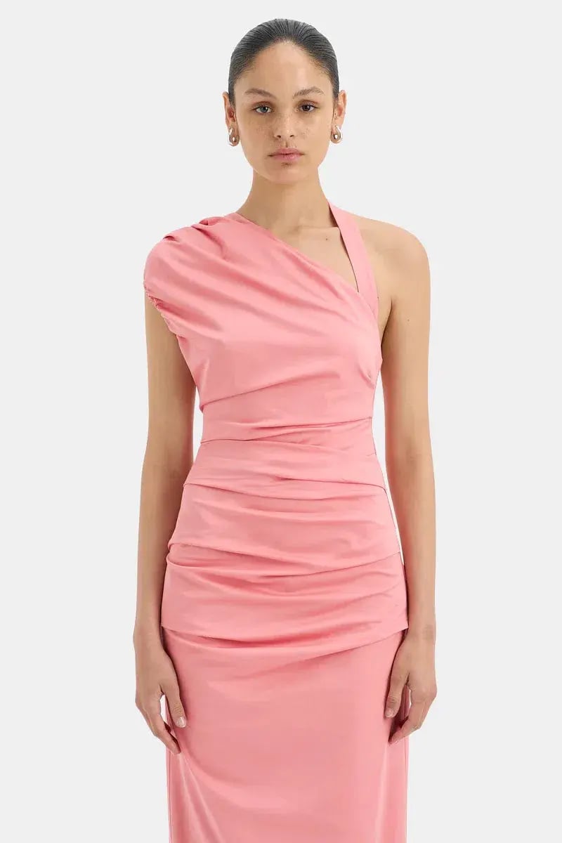 Sir the Label Giacomo Gathered Gown Pink Size 6 photo 2