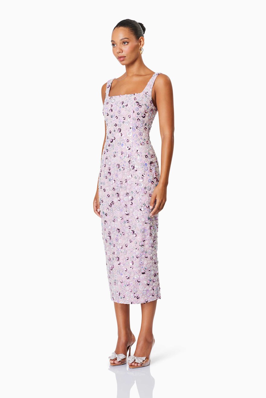 Elliatt Aurora Midi Dress - Multi photo 3