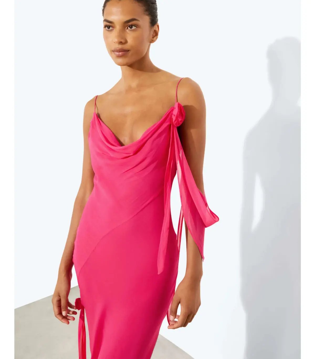 Rat & Boa Sirena Dress Pink Size 8 photo 3