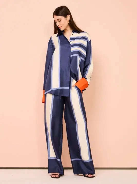 Sir Dazed Shirt and Pant Set in Studio Print Size AU 14 photo 2