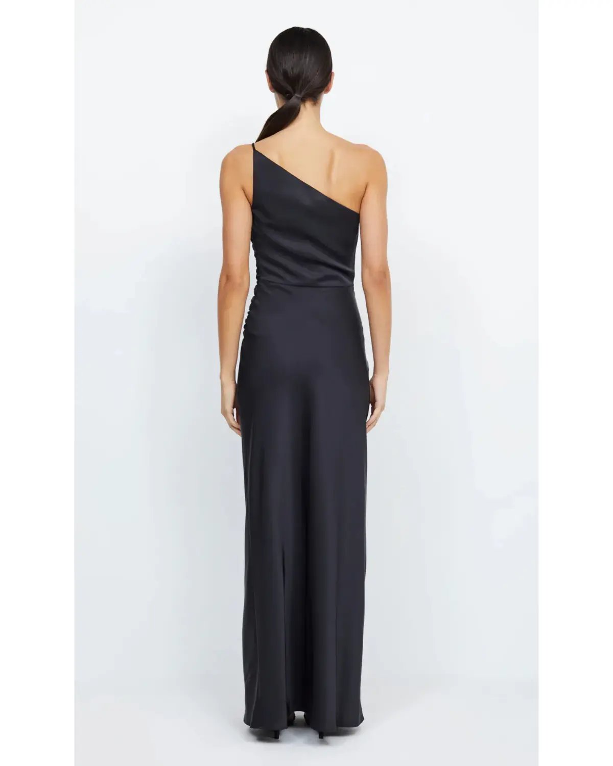 Bec & Bridge Eternity Asym Maxi Dress Black Size AU 12 photo 5