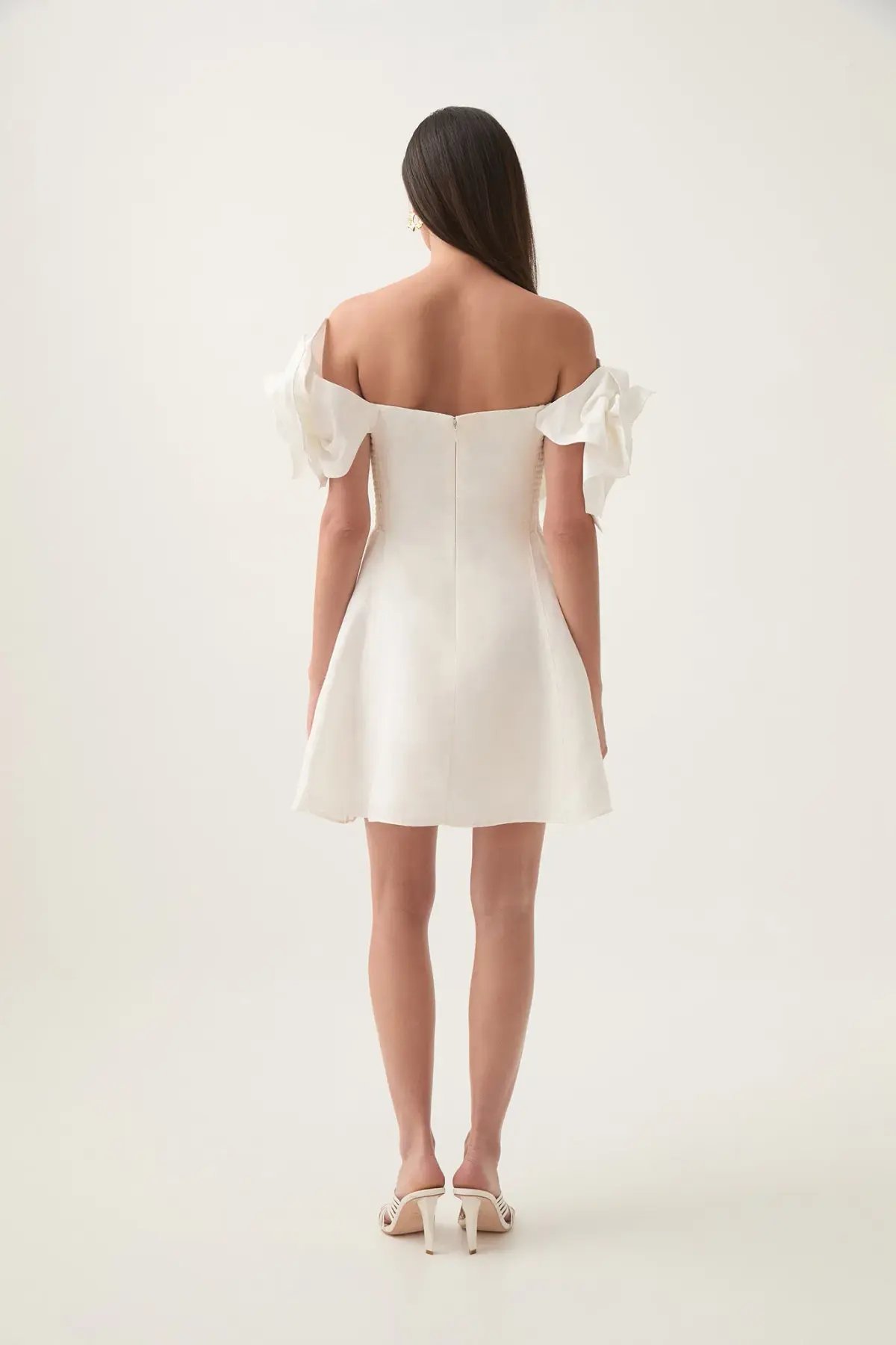 AJE ETTA MINI DRESS IVORY SIZE AU 10 photo 5