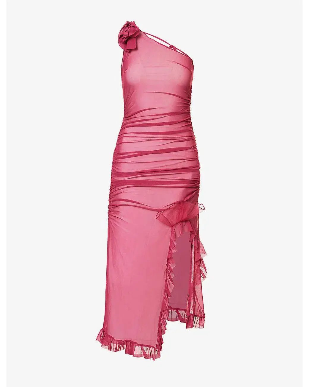 House Of Sunny Dolce Vita Dress Magenta Size 8 photo 3