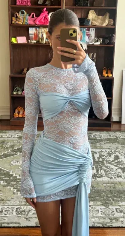 Ortigia Baby Blue Size 8 photo 2