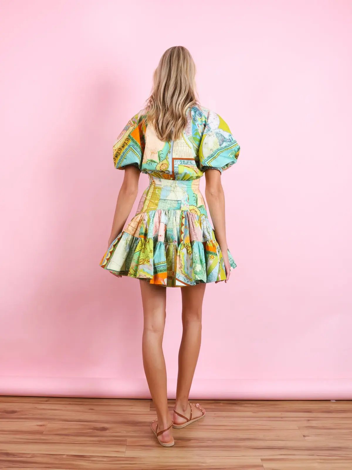 Alemais Atlas Mini Dress Multi Size 8 photo 3