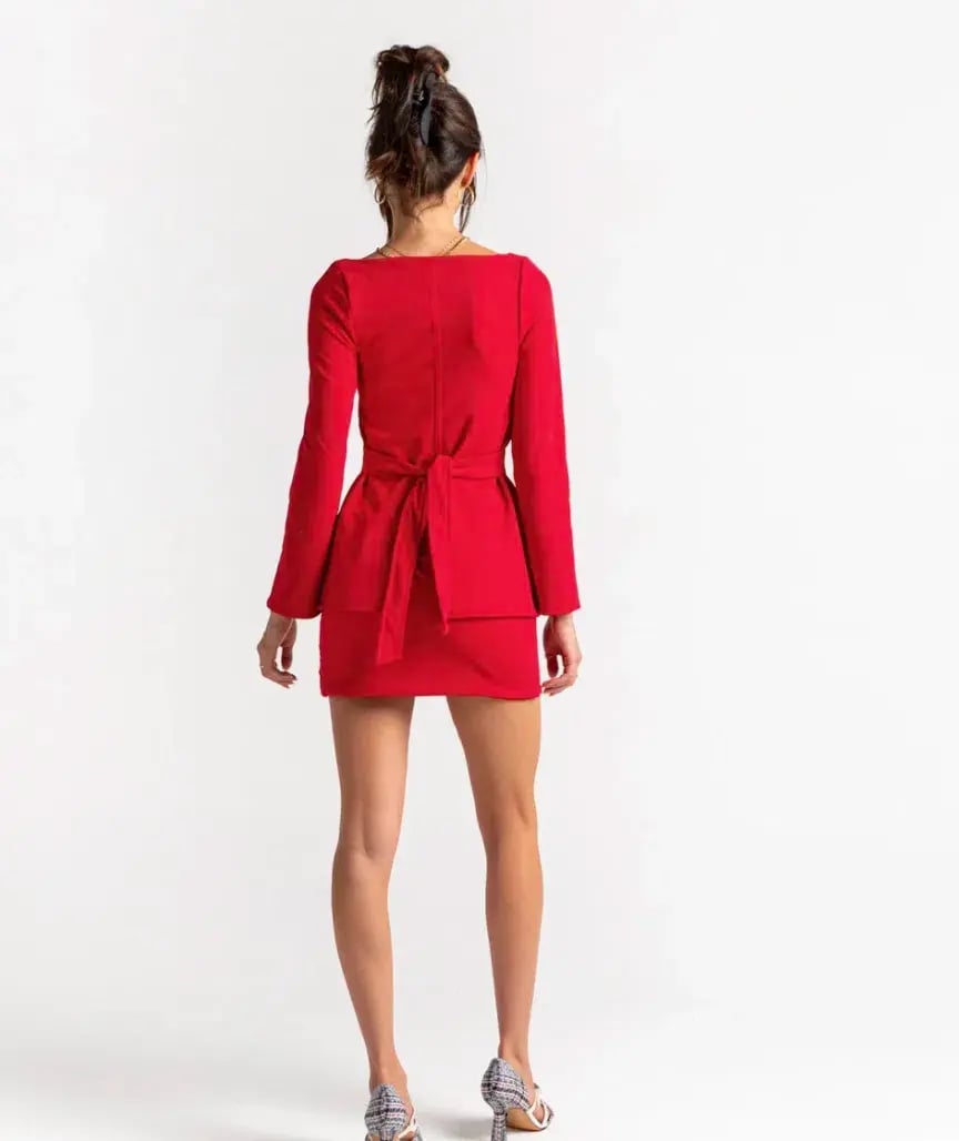 Arcina Ori Selena Set Red Size 8 photo 4