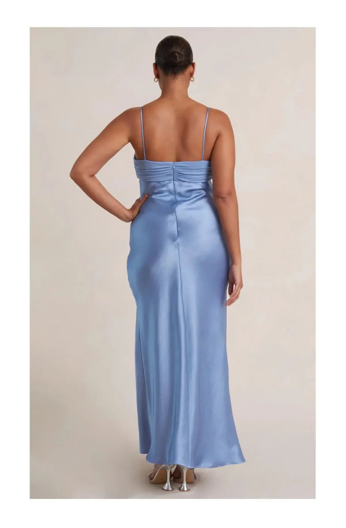 Bec and Bridge Julieta Maxi Dress Periwinkle Blue Size 8 photo 3