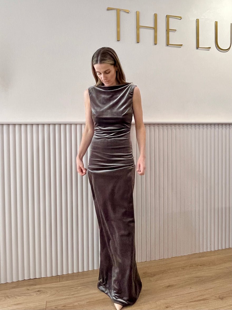 Effie Kats Verona Gown - Mink photo 3