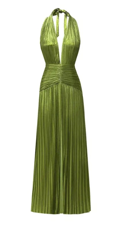 COPURS Sitara Dress - Green - Size 8 photo 6