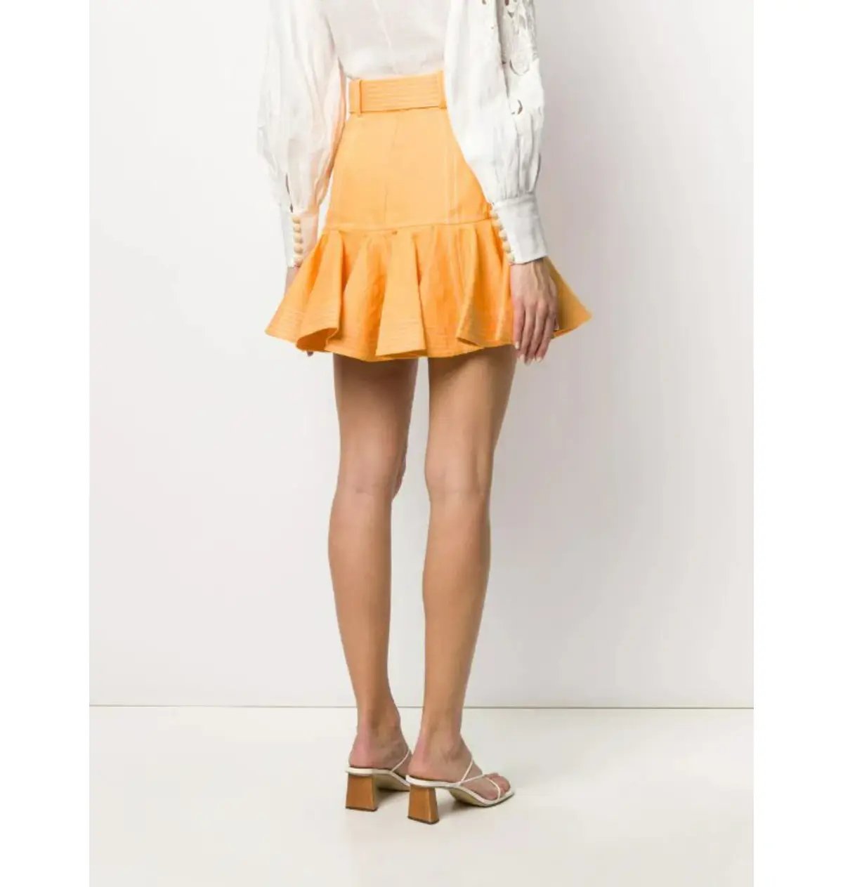 Zimmermann Super Eight Safari Skirt Yellow Size 2 / AU photo 4