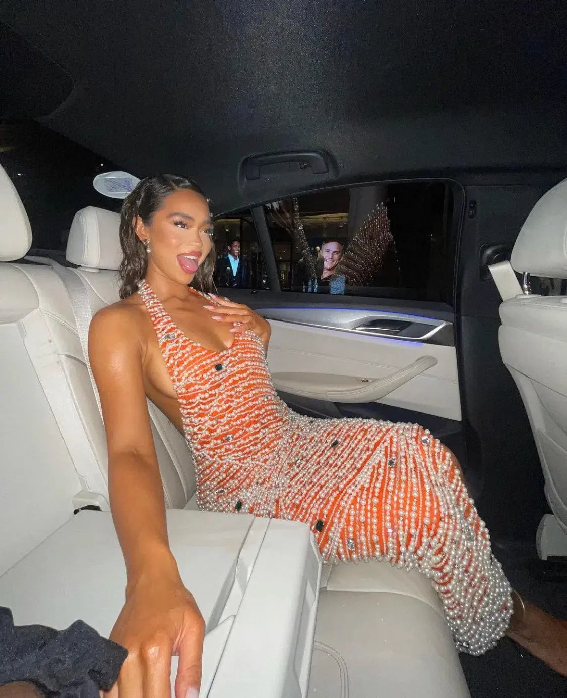 Khanums Kyhlet Maxi Dress Orange Size S / Au 8 photo 3