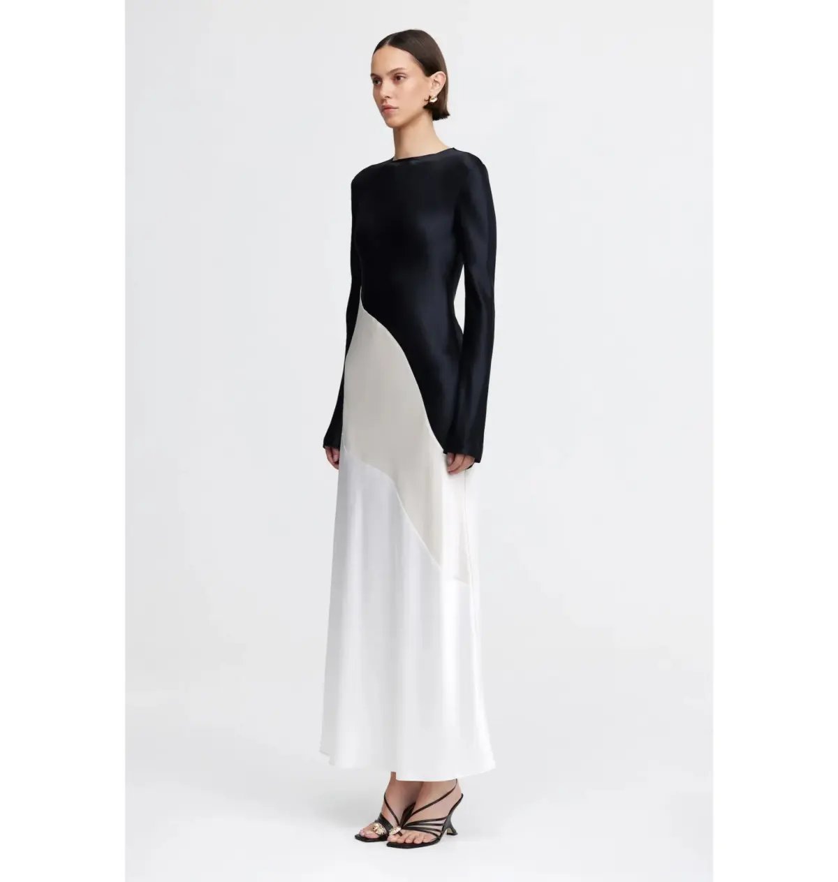 Acler Brockworth Midi Dress in Pearl Mix Size AU 10 photo 2
