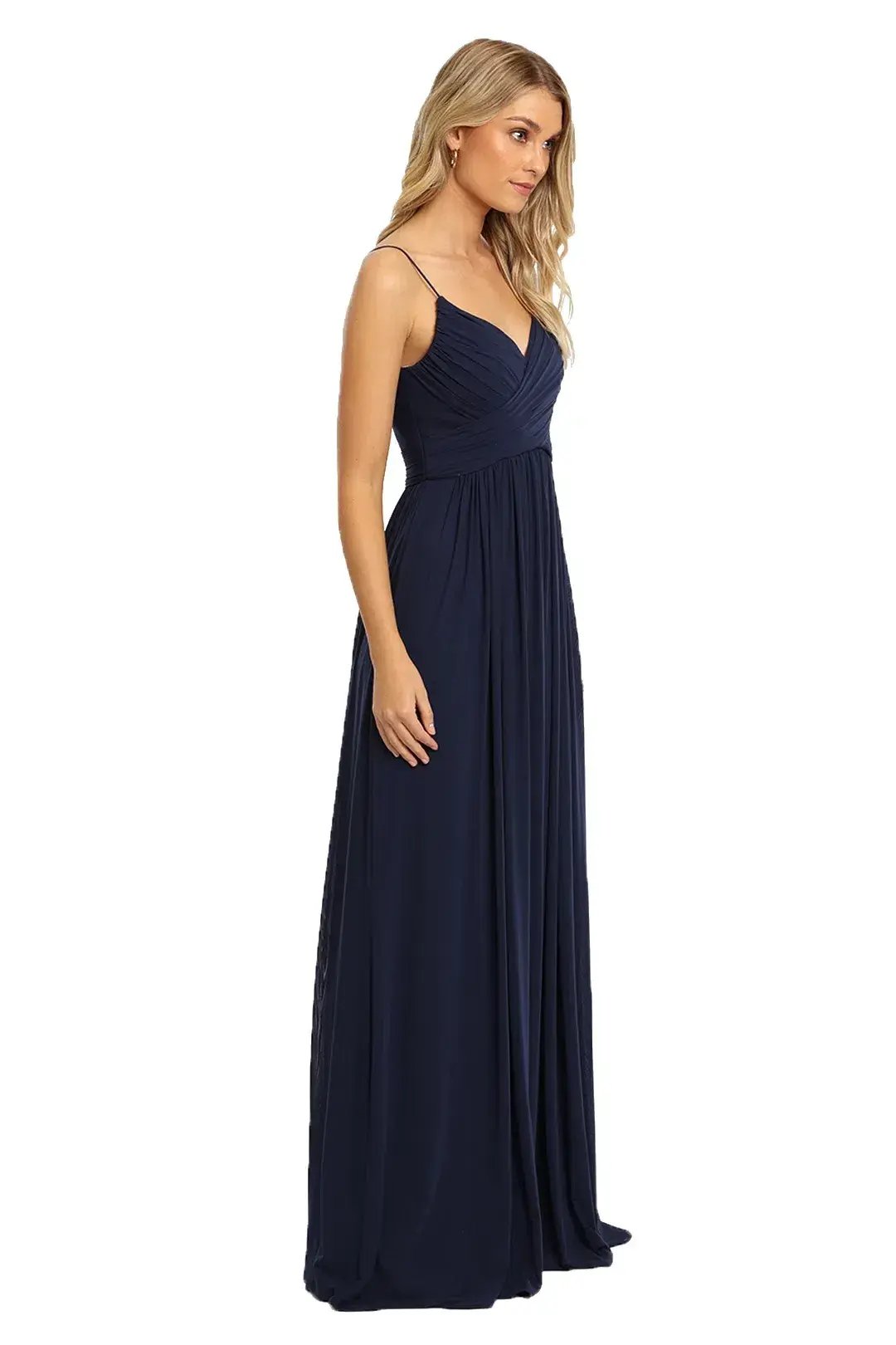 Tania Olsen Violeta Gown in Navy Size 6 photo 2