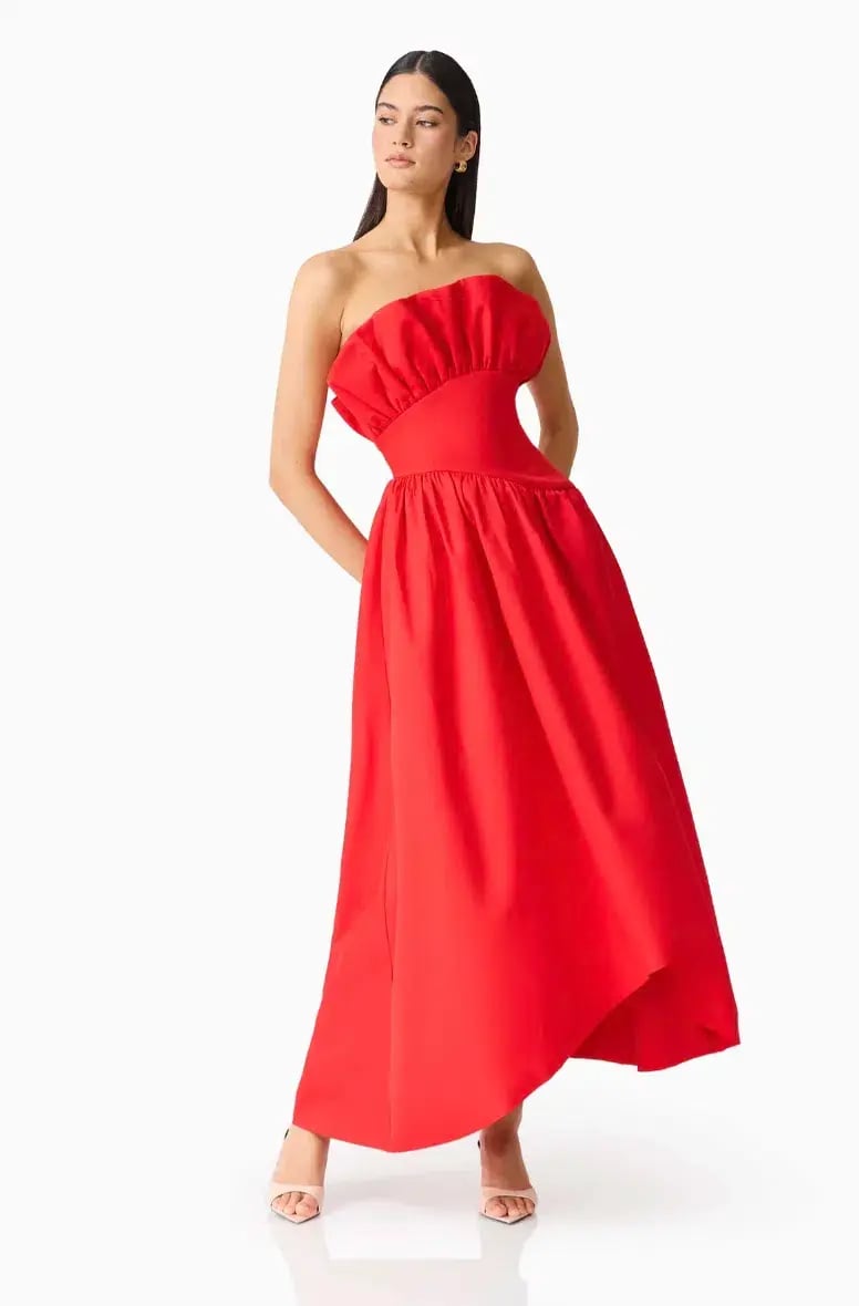 Elliatt Laurel Maxi Dress Red Size S / AU 8 photo 2