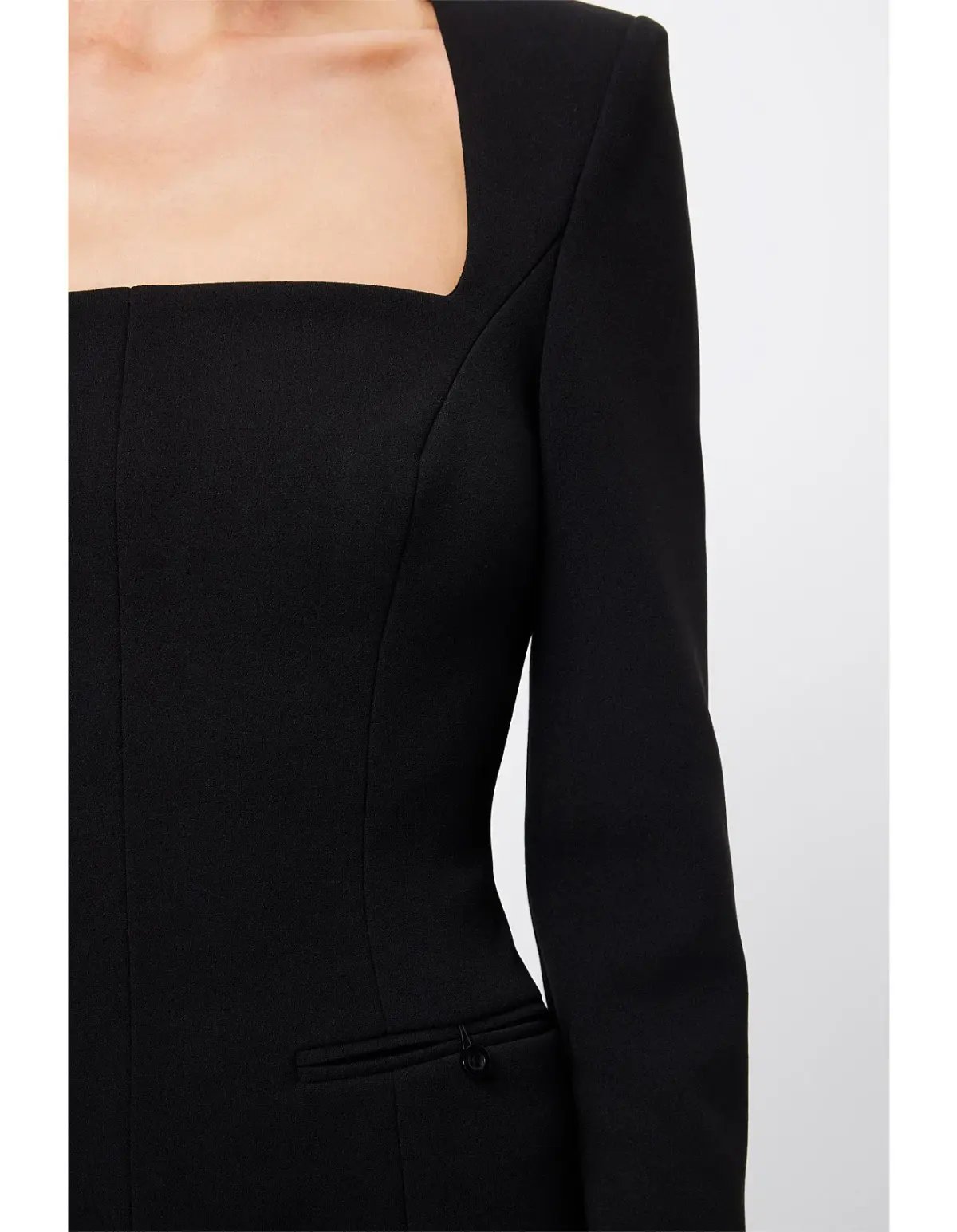 Mossman Origin Mini Dress Black Size 8 photo 3