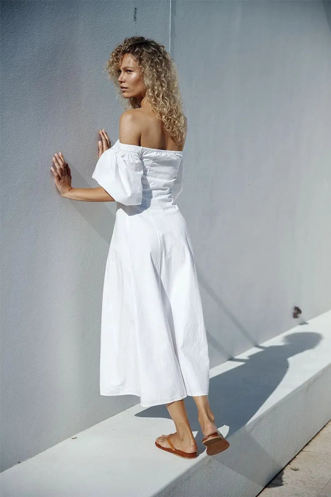 Maurie And Eve Luer Floor Length Dress White Size 14 photo 3