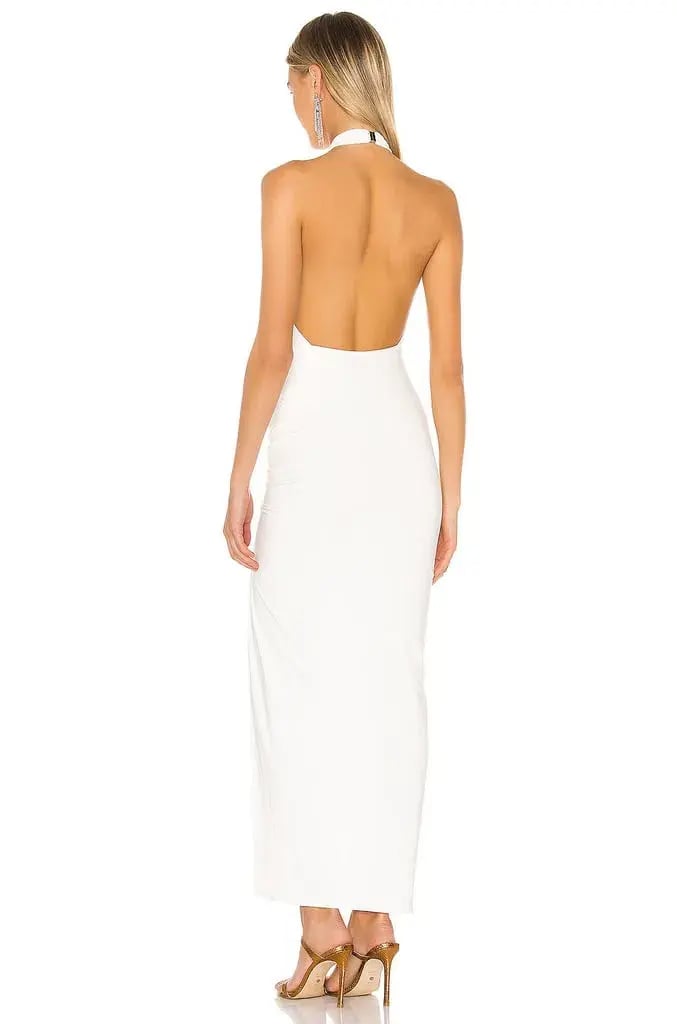 Natalie Rolt Sasha Gown White Size 8 photo 2
