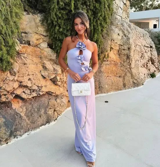 Maygel Coronel Liri Dress Amethist One Size photo 3