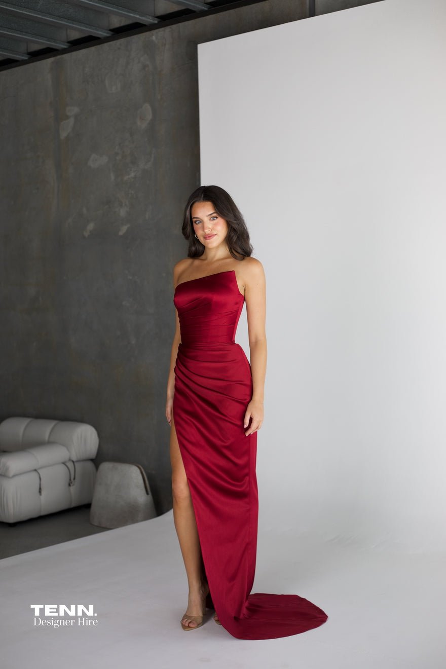 Lia Stublla Amelie Gown - Wine photo 2