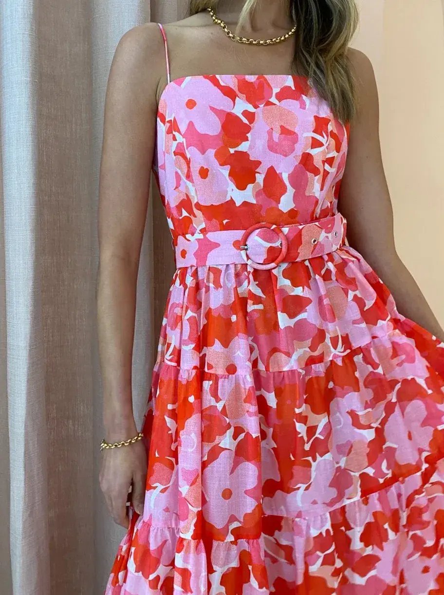 Steele Harper Dress in Camellia Size 10 photo 2