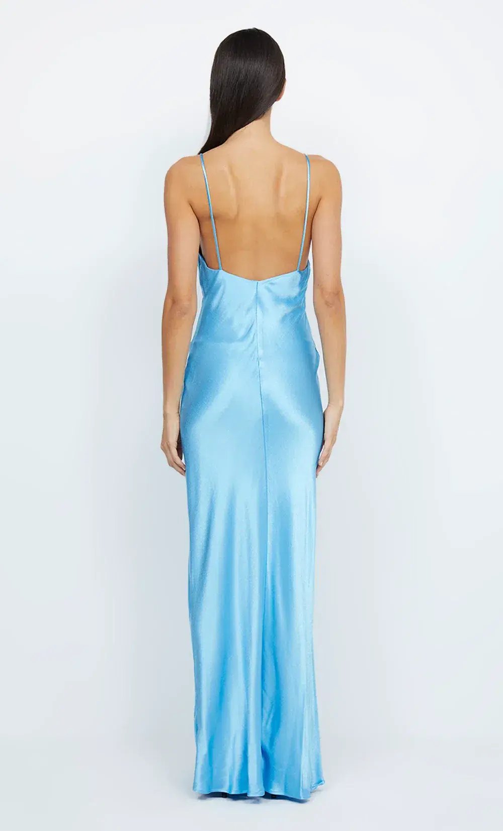 Bec & Bridge Lorelai V Maxi Dress Topaz Blue Size 6 photo 2