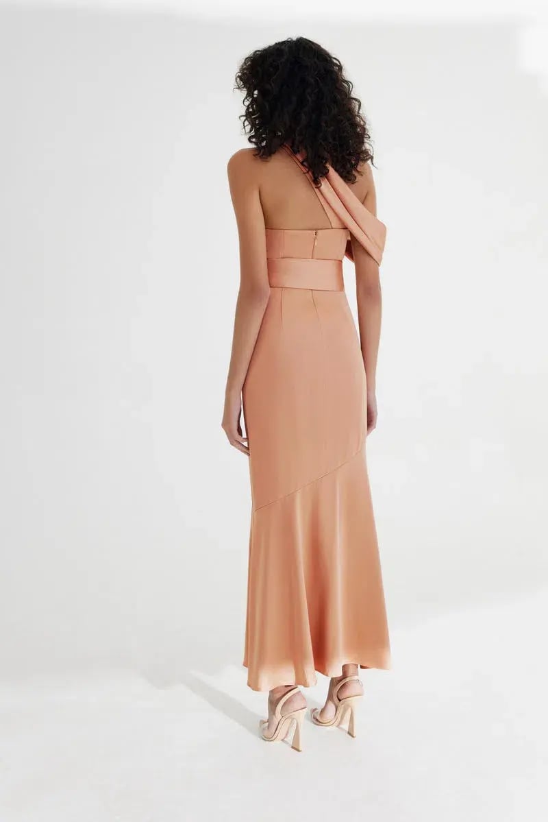 Significant Other Amal Dress in Caramel Size 10 photo 2