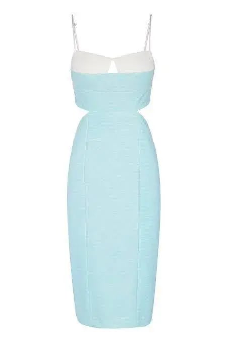 Sheike Hide & Seek Dress Blue Size 6 photo 4