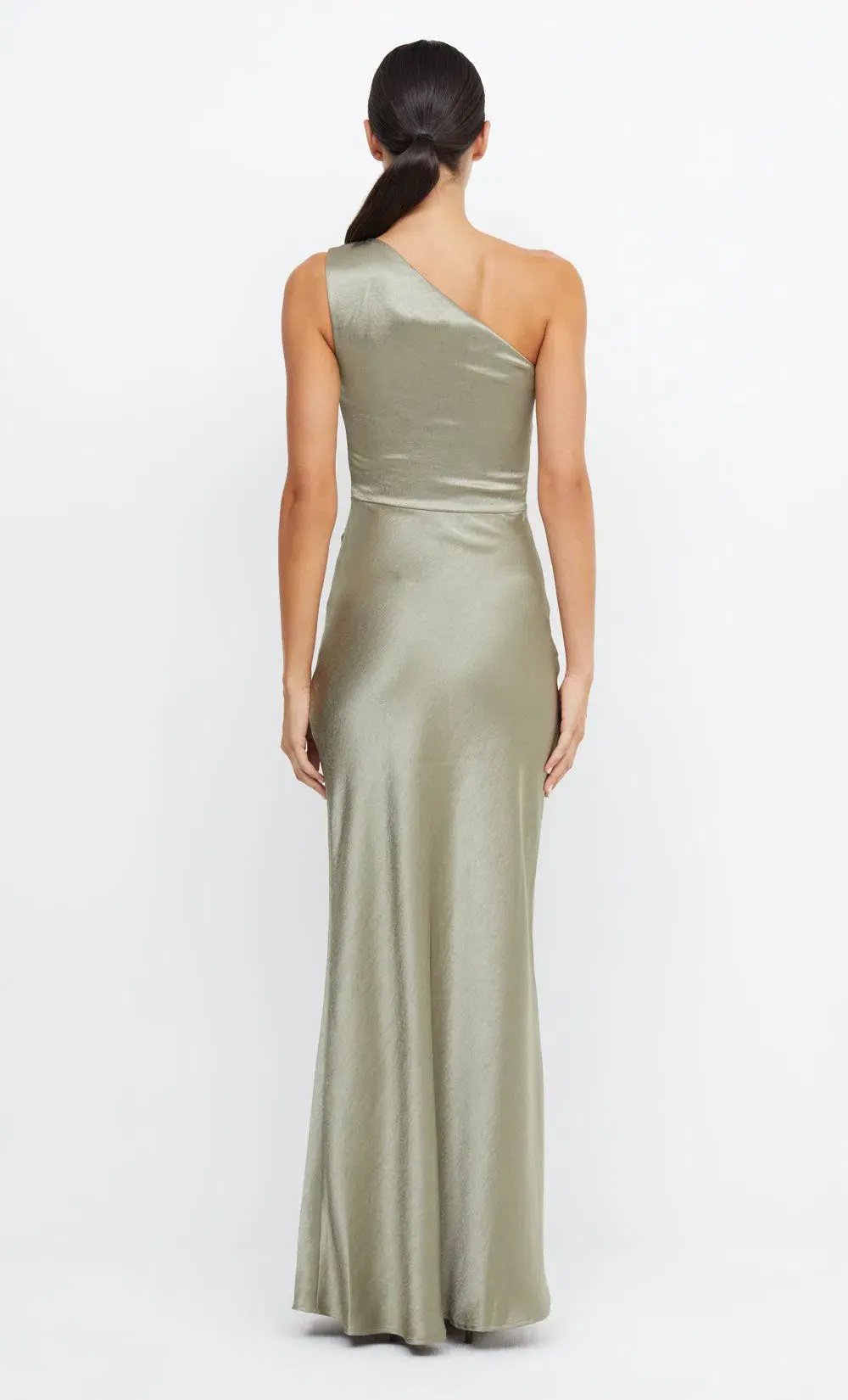 Bec & Bridge The Dreamer Asym Dress Sage Size 8 photo 2