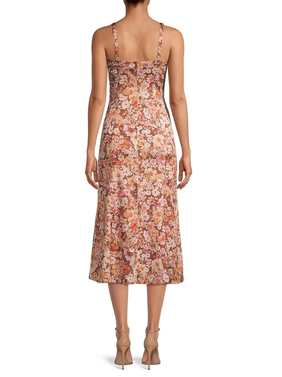 Hansen & Gretel Bisset Floral Midi Dress Print Size XS/ AU 6 photo 2
