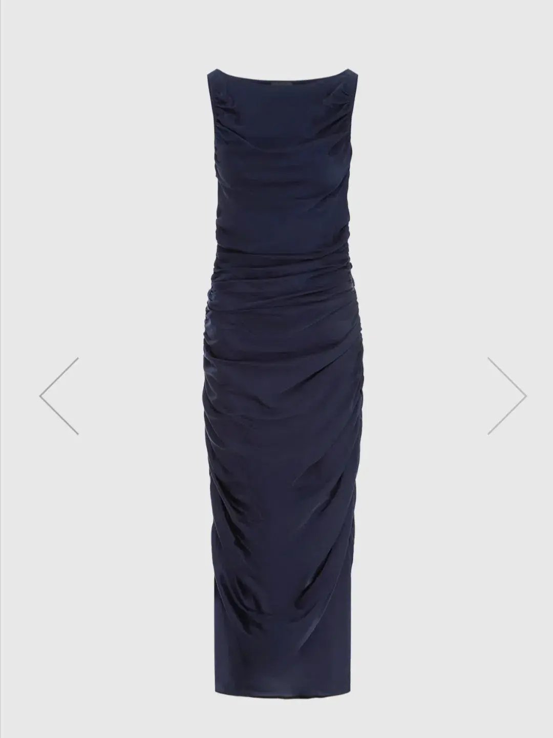 LeoLin Laura Midi-Dress Oxford Blue Size14 photo 2