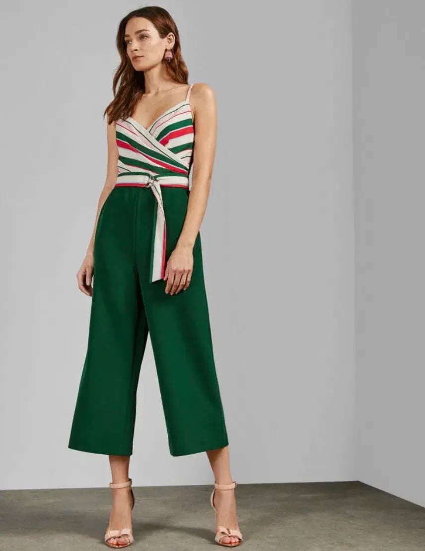Ted Baker Jordin Tutti Frutti Stripe Jumpsuit in Multi Size 8 photo 2