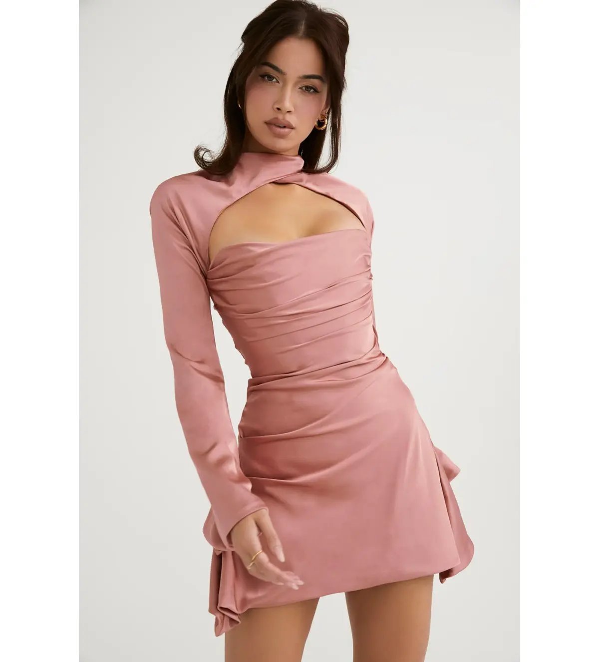 House of CB Toira Dress Rose Size XS / AU 6 photo 2