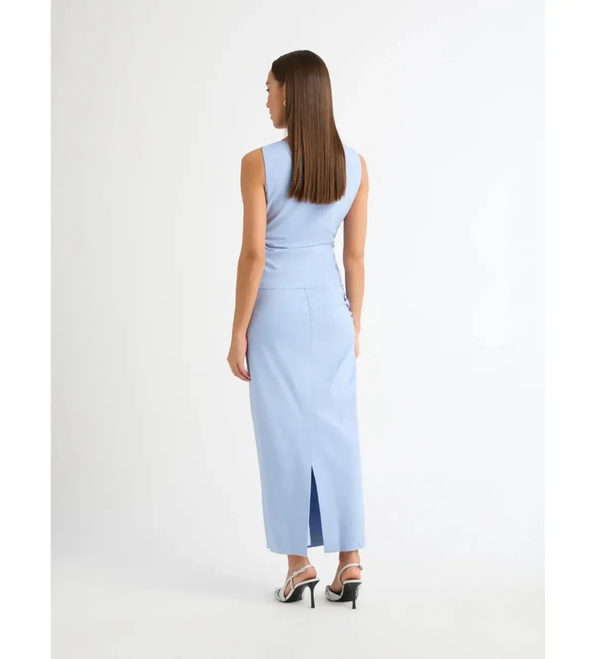 Sheike Lake Serenity Top Size AU 8 and Skirt Size AU 10 Set in Periwinkle photo 3