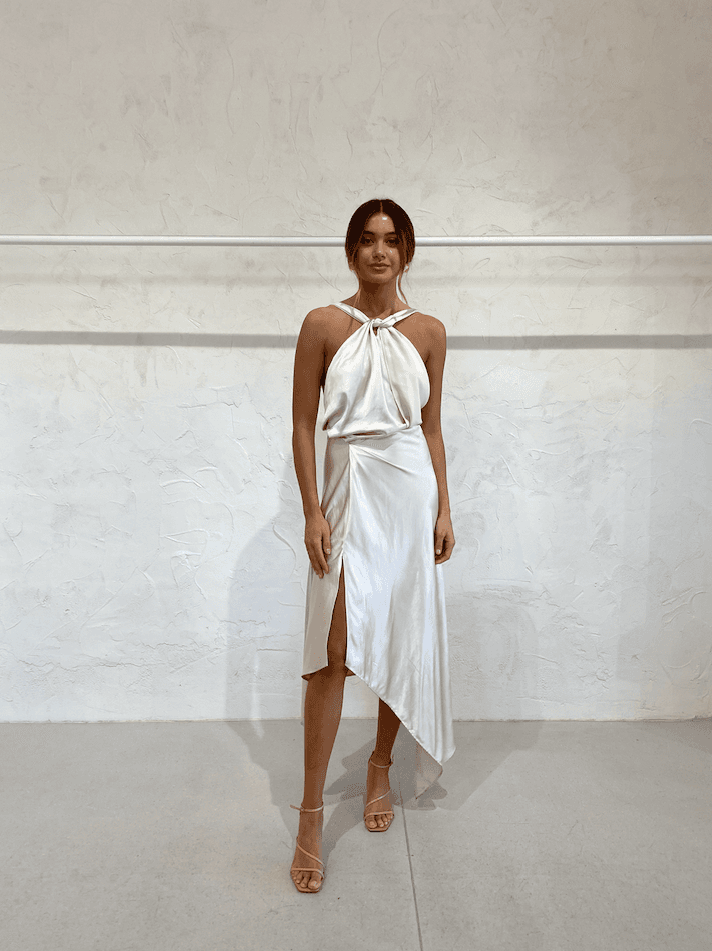 One Fell Swoop Audrey Dress White Size 12 photo 2