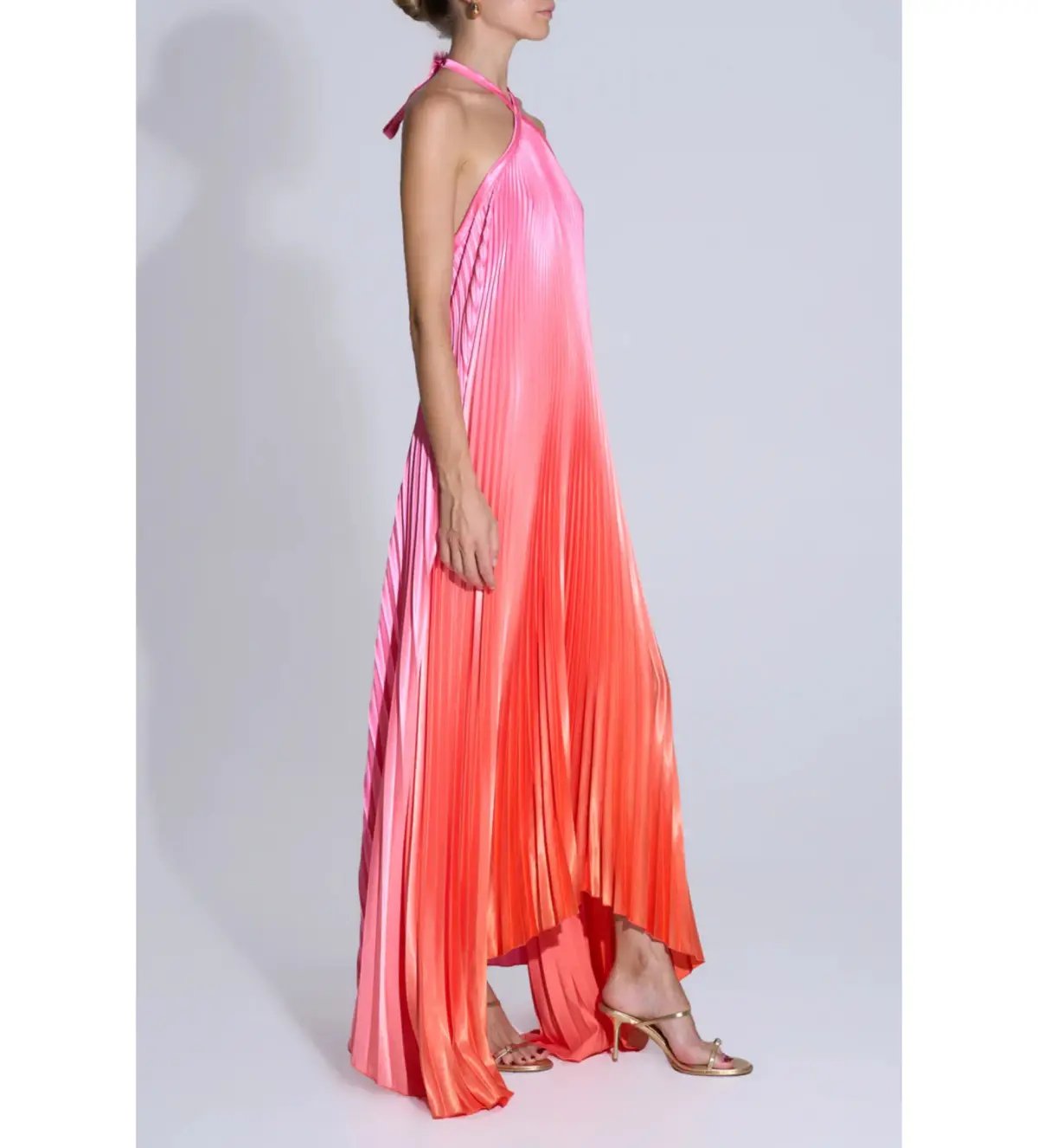 L'idee Deesee Gown Sunset Ombre Size 6 photo 3