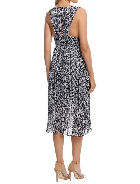 Misha Alexandria Midi Dress Print Size 8 photo 2