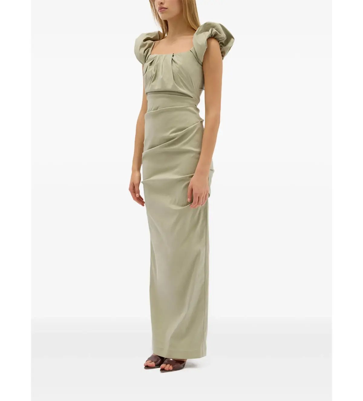 Rachel Gilbert Kalina Gown Sage Size AU 18 photo 2