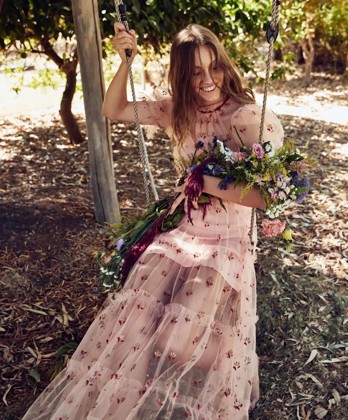 Alice McCall Cowboy Tears Midi Dress Pink Size AU 8 photo 5