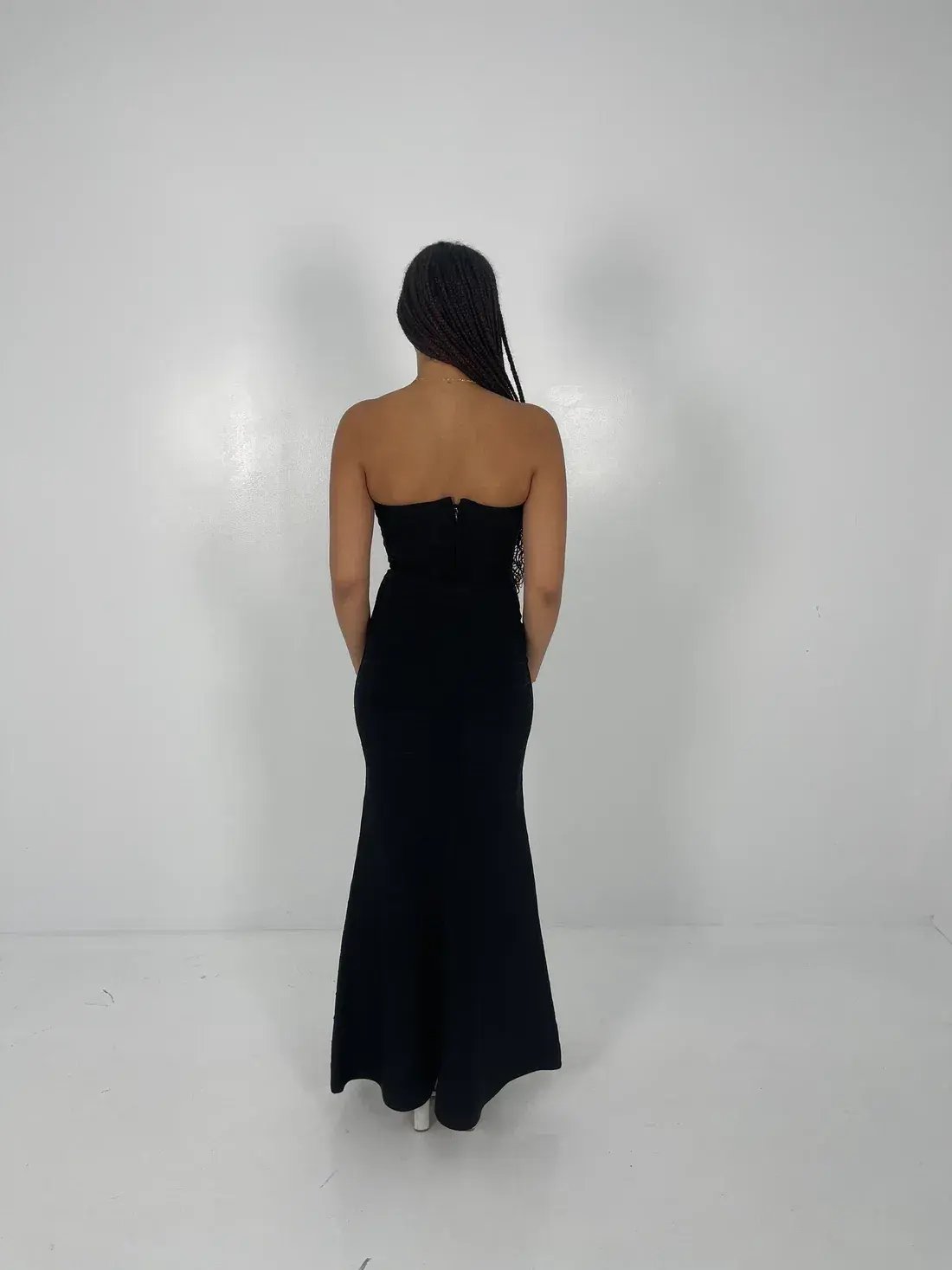 Hervé Léger Black Sara Gown in Black Size XS/AU 6 photo 2