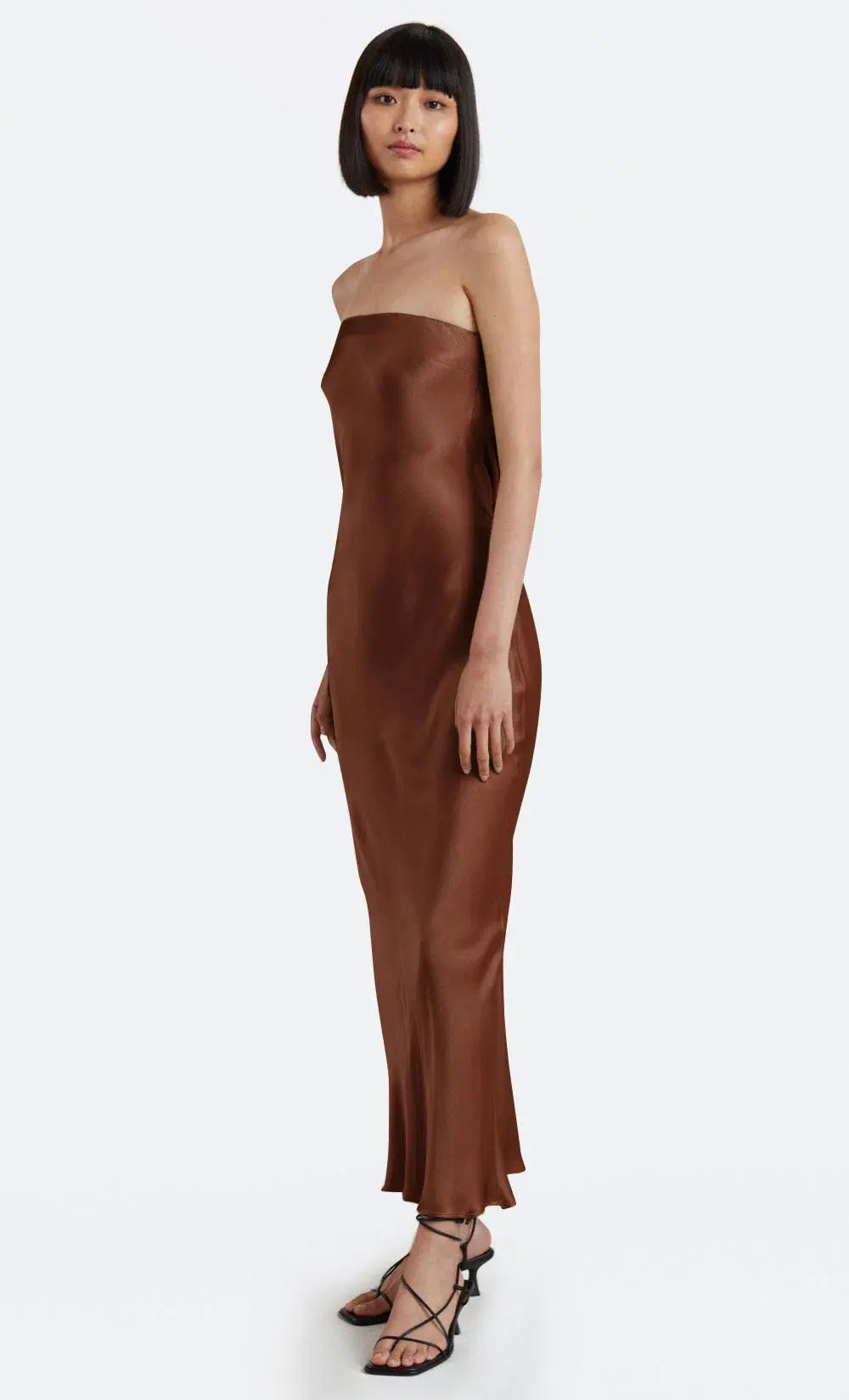 Bec & Bridge Moon Dance Dress Chocolate Size 10 photo 2