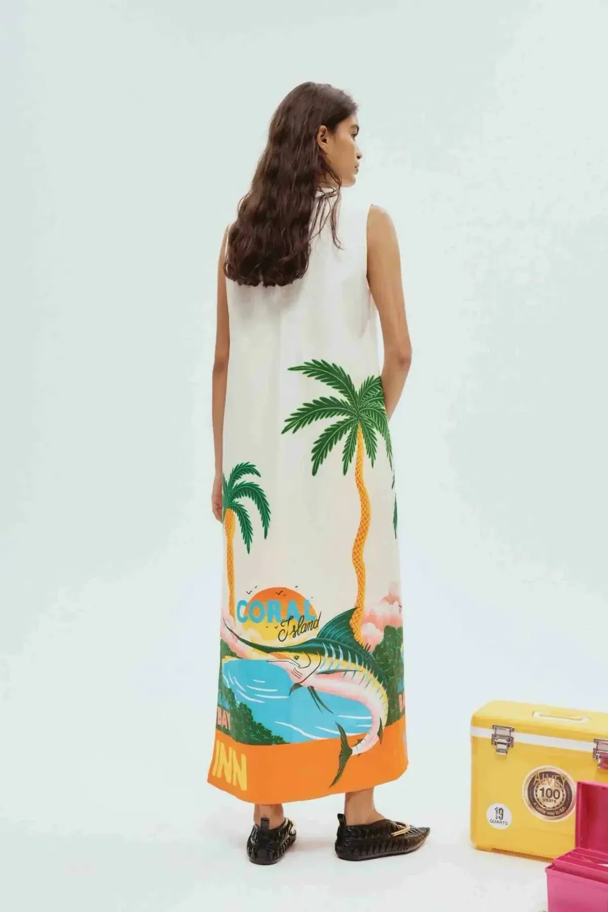 Alemais Samaki Midi Maxi Dress Size 14 photo 3