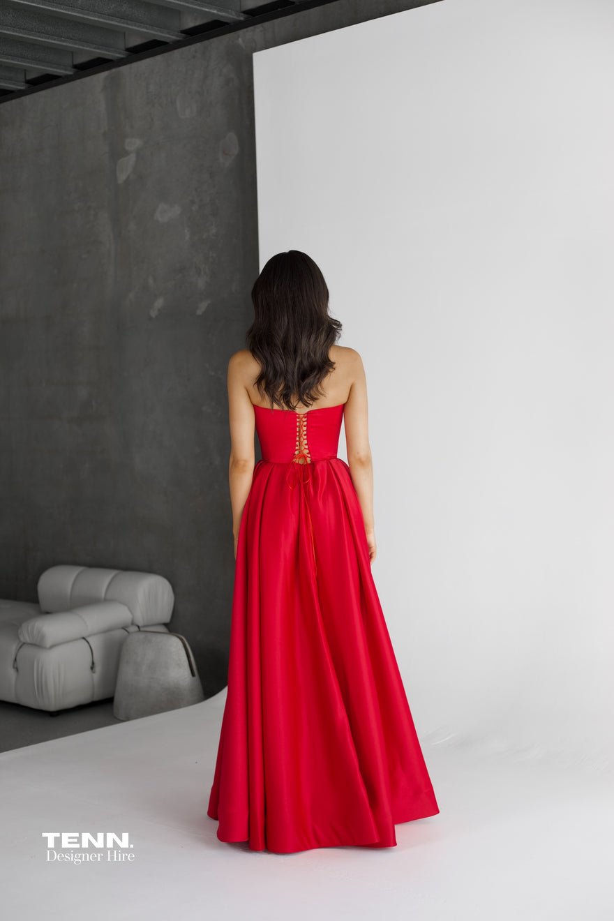 Lia Stublla Alessia Gown - Red photo 4