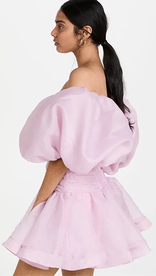 Aje Myriad Cut Out Mini Dress in Lilac Size 4 photo 5